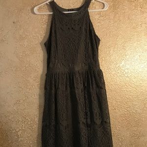 Altar’d state green halter dress